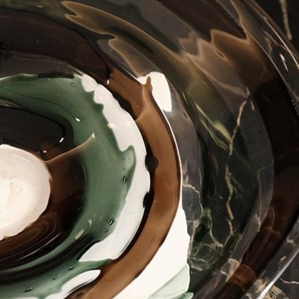 Horizon Handmade Glass Decorative Bowl