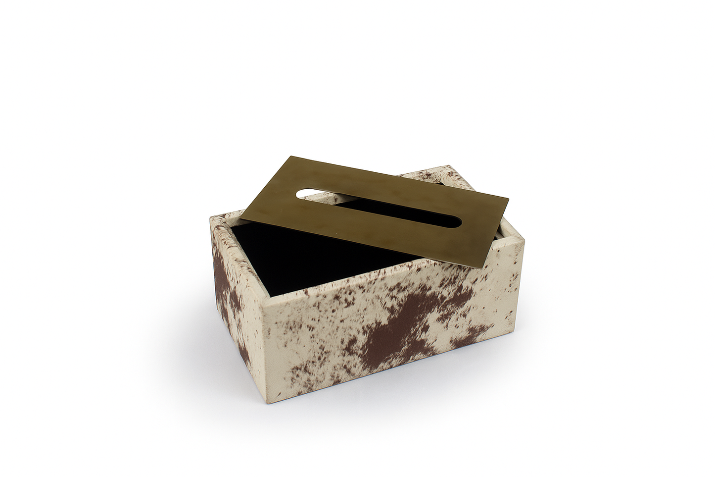 Versatile Gold Lid Tissue Box