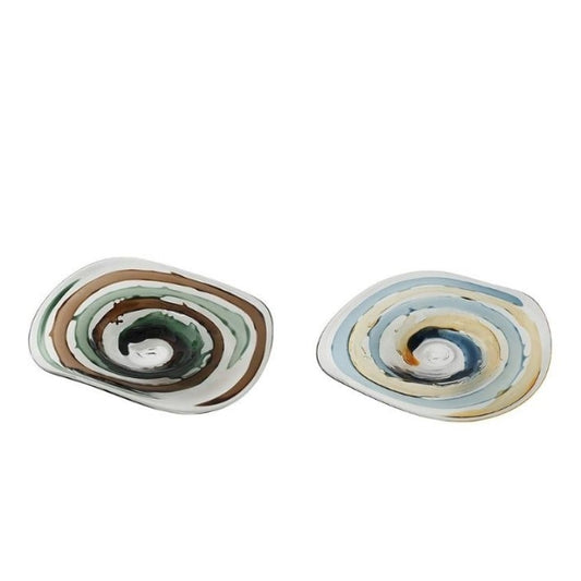 Horizon Handmade Glass Decorative Bowl