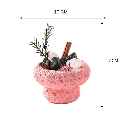 Pink Lava Crystal Stone Classic Diffuser