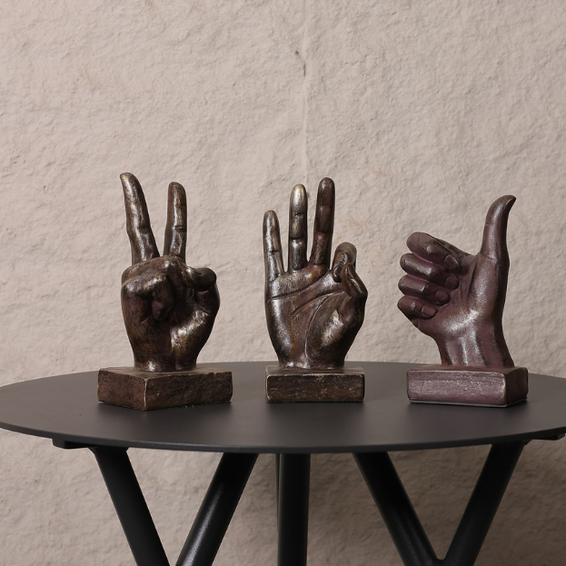 Abstract Hand Sculptures