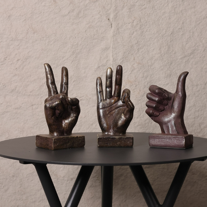 Abstract Hand Sculptures