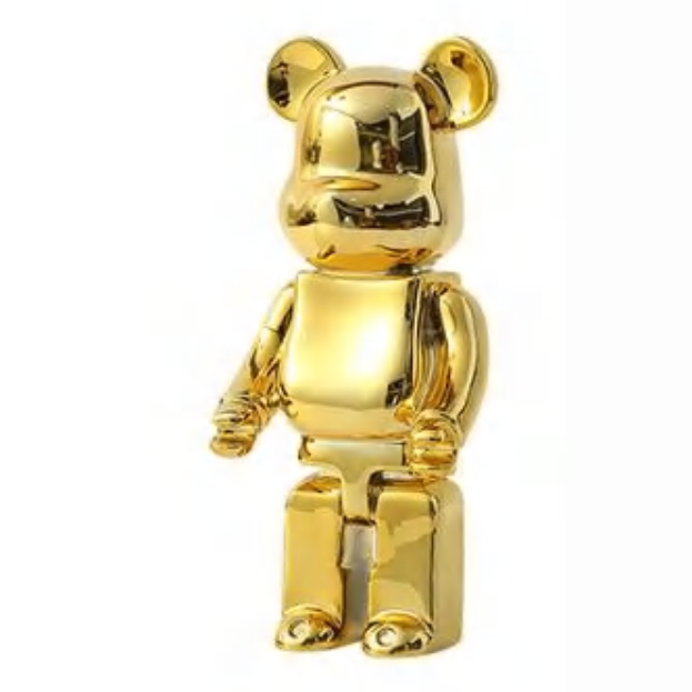 Resin Cartoon Mouse Sculpture