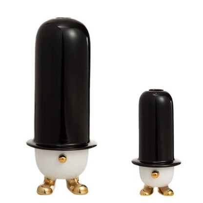 Whimsical Hat Ceramic Vase