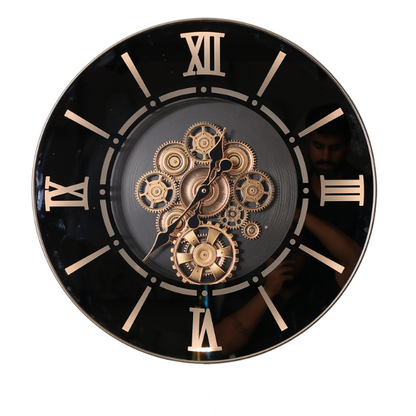 Twilight Enchante Maison Mechanism Gear Wall Clock