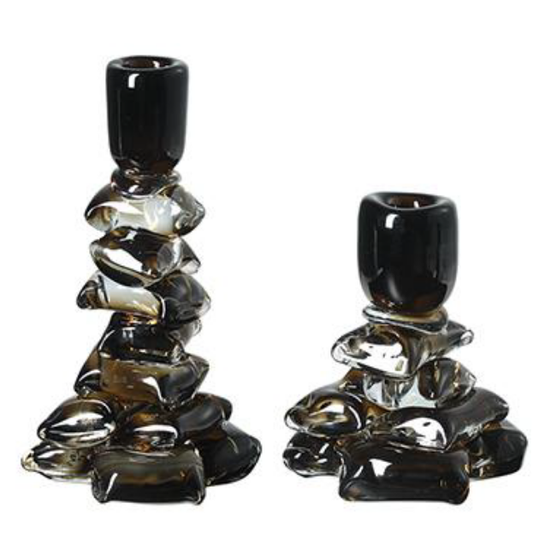 Nexus Pebbeled Taper Candle Holder