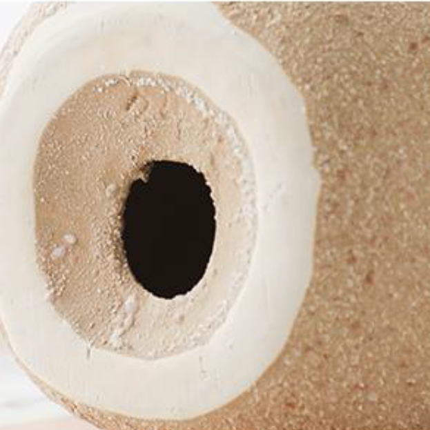 Big-Eyed Owl Ceramic Figurine