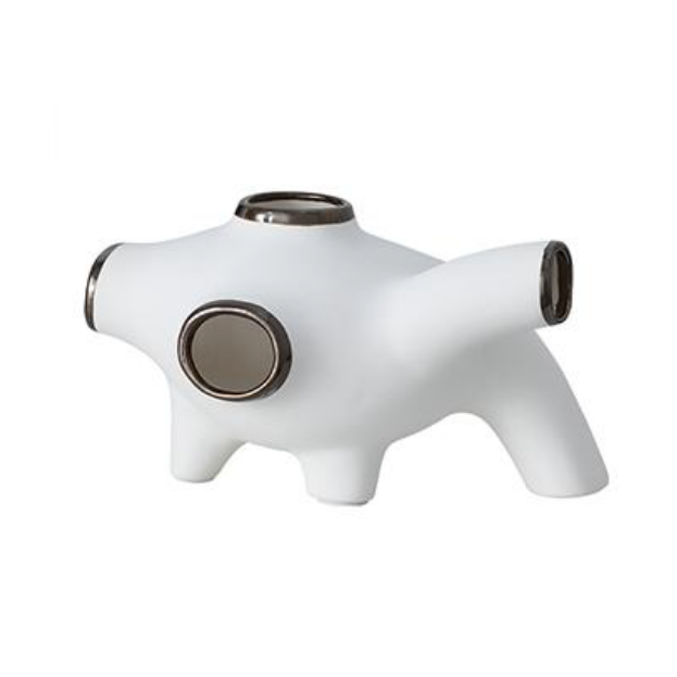 White Ceramic Figurative Decor