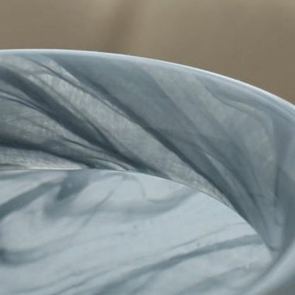 Handmade Grey Button Vase