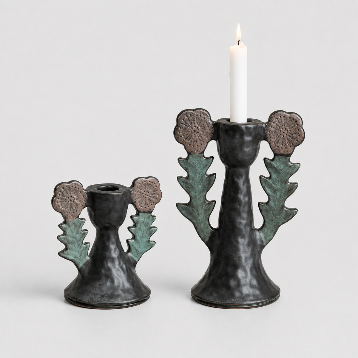 Double Flower Candlestick