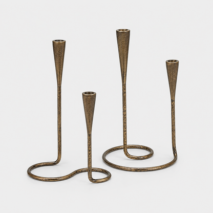 Curved Shadow Double Candle Stick