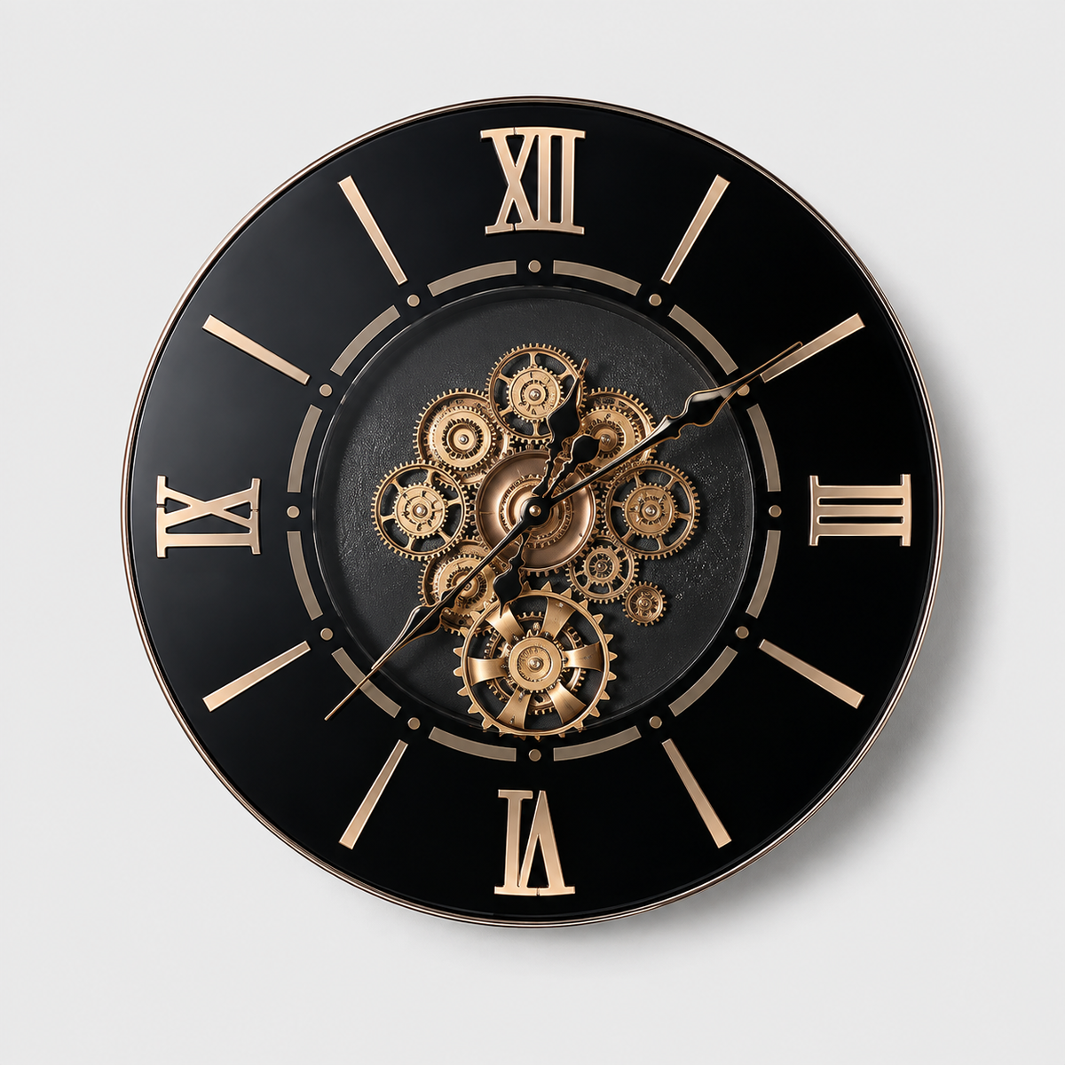 Twilight Enchante Maison Mechanism Gear Wall Clock