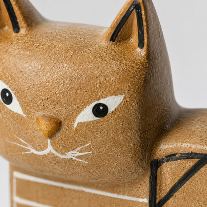Artisan Cat Figurine Set