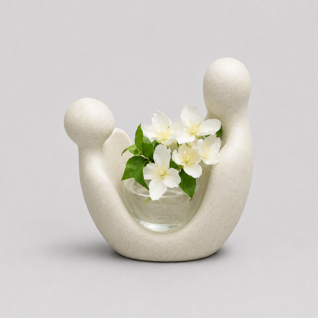 Ceramic Swan Flower Vase