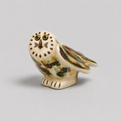 Hand-Painted Owl