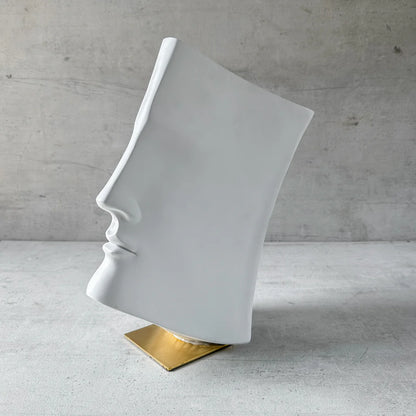 Silvio Book Face Sculpture