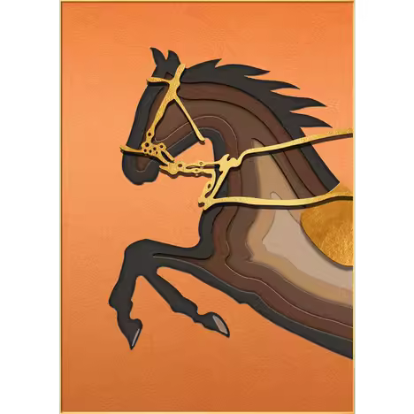 Modern Horse Animals Canvas Painting Wall Art