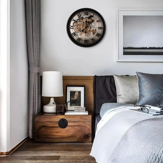 Phantom Dial Luxury Designer Gear Wall Clock