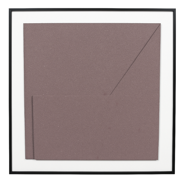 Modern Grey Geometric Textured Wall Art