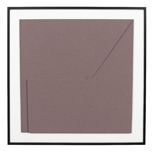 Modern Grey Geometric Textured Wall Art